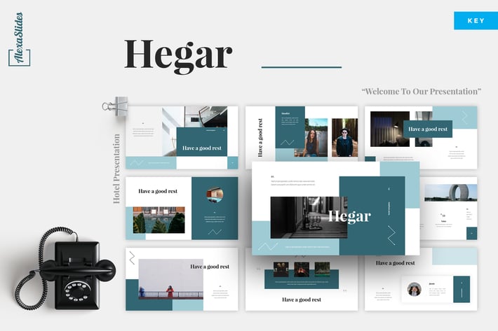 Hegar - Hotel Keynote Template