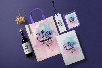 Tote Bag Mockup Scenes