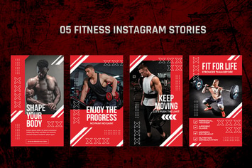 Fitness Instagram Stories