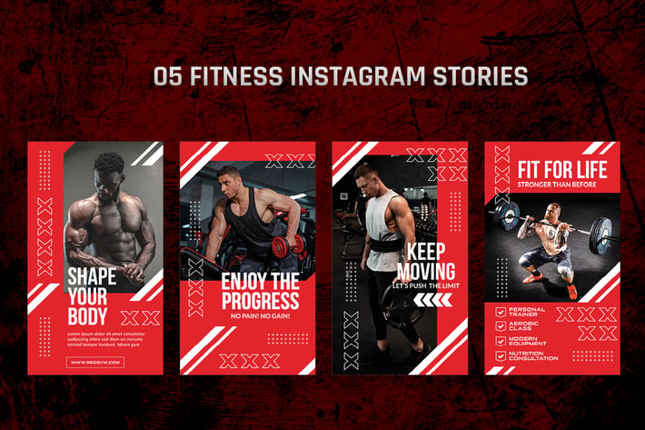 Fitness Instagram Stories