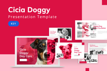 Cicia Doggy - Pets Keynote Template