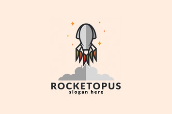 Startup Rocket Company Logo