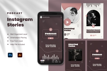 Podcast Instagram Stories