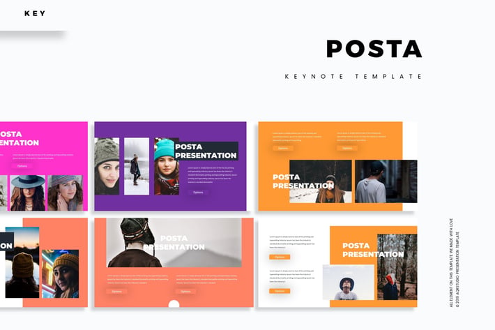 Pozta - Keynote Template