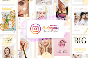 Animated Instagram Stories Creator - Powerpoint V1