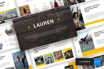 Lauren - Yoga Keynote Template