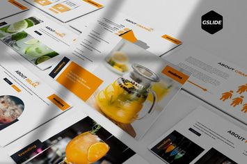 Drinkink - Google Slides Template
