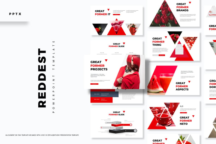 Reddest - Powerpoint Template