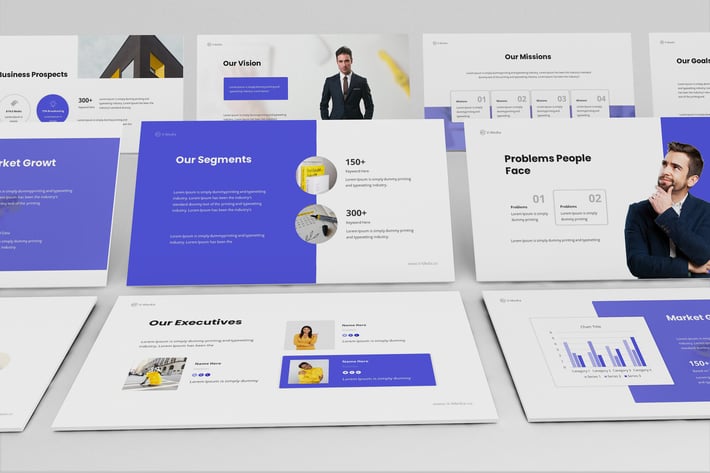 V-Media - Company Profile Keynote Template