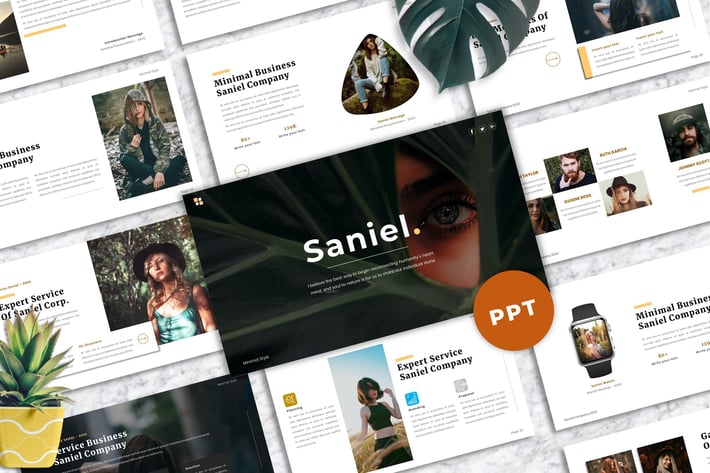 Saniel - Creative Powerpoint Template