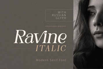 RAVINE ITALIC - Modern Serif