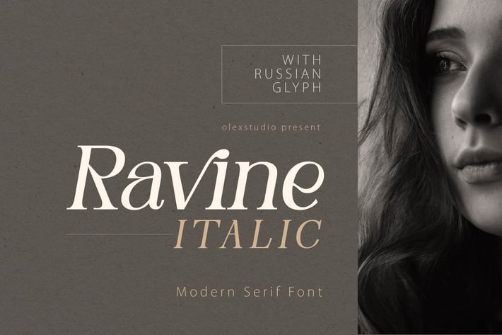 RAVINE ITALIC - Modern Serif