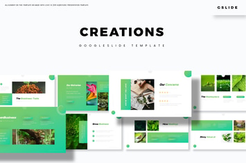 Creations - Google Slide Template