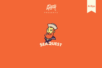 SeaQuest Logo Template