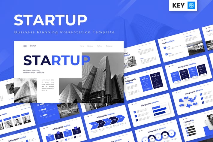 Startup - Business Keynote Templates