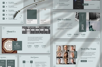 Art Deco - Luxury Keynote Template
