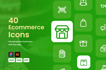 E-commerce Icon Set