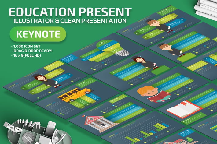 Education Keynote Slides Template