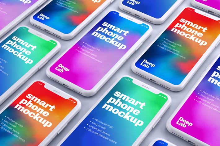 iPhone 11 Pro Clay Mockup
