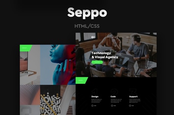 Seppo - Corporate One Page HTML Template