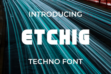 Etchig Font