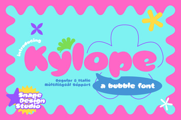 Kylope - Bubble Font