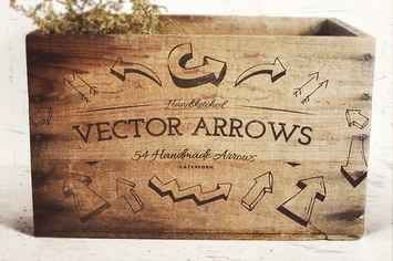 54 Handsketched Vector Arrows