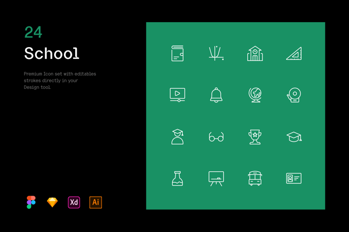 School - Iconuioo