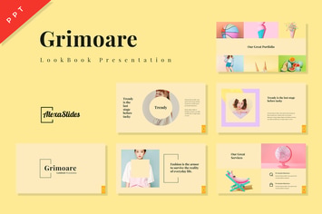 Grimoare - Lookbook Powerpoint Template