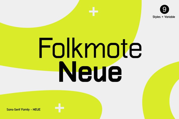 Folkmote Neue Sans Serif Family
