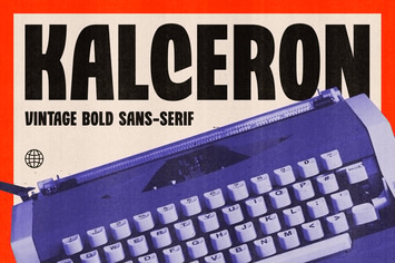 Kalceron - Vintage Bold Sans Serif