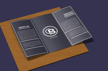Stylish Trifold - Mockup