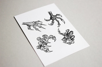 Dragon Monster Paws and Claws Set