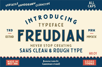 Freudian | Retro Typeface