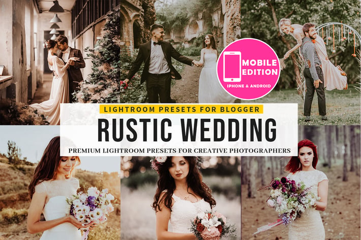 Rustic Wedding Lightroom Presets