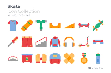 Skate Color Icon