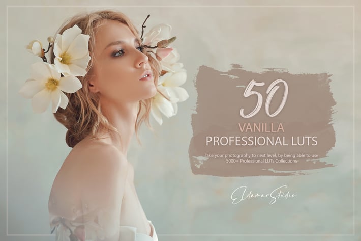 50 Vanilla LUTs and Presets Pack