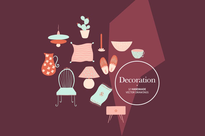Decoration - Handmade Vector Drawings