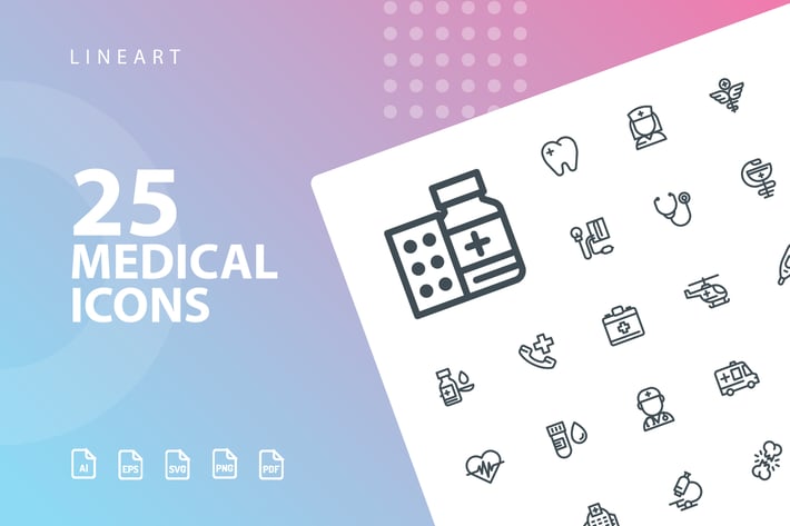 Medical Lineart Icons