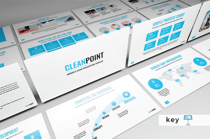 CLEANPOINT - Multipurpose Keynote Template  V74