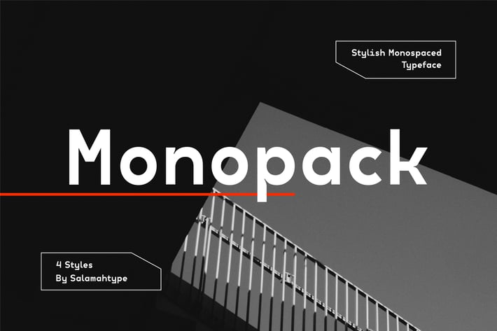 Monopack - Stylish Monospace