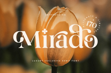 Mirado - Luxury Exclusive Serif Font