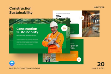 Construction Sustainability - Keynote Template