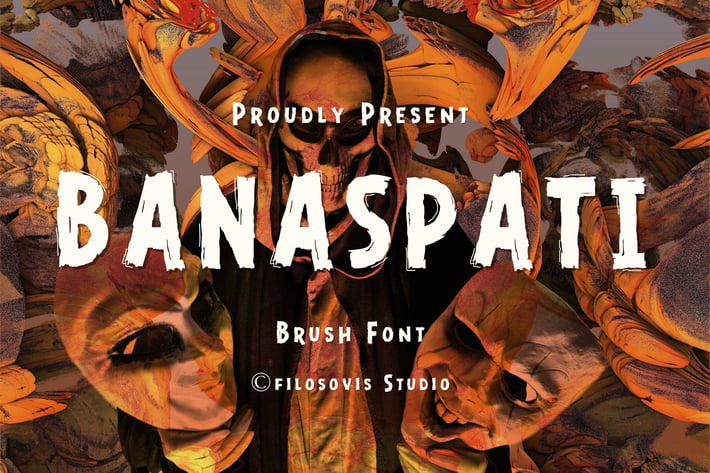 Banaspati | Brush Font
