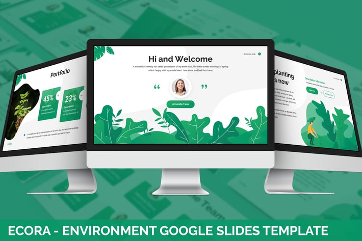 Ecora - Environment Google Slides Template
