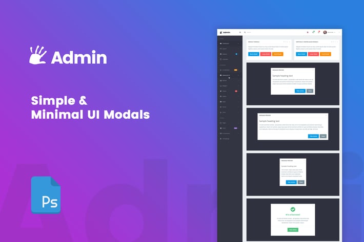 highFive Admit - Modals