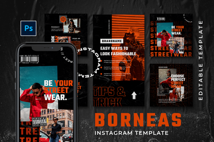 Bonreas - Hype Instagram Stories and Post