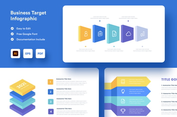 Business Target Infographic