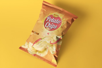 Bag Of Chips Mockup