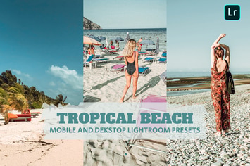 Tropical Beach Lightroom Presets Dekstop Mobile
